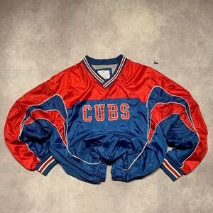 Vintage Chicago Cubs MLB Baseball Jacket Windbreaker